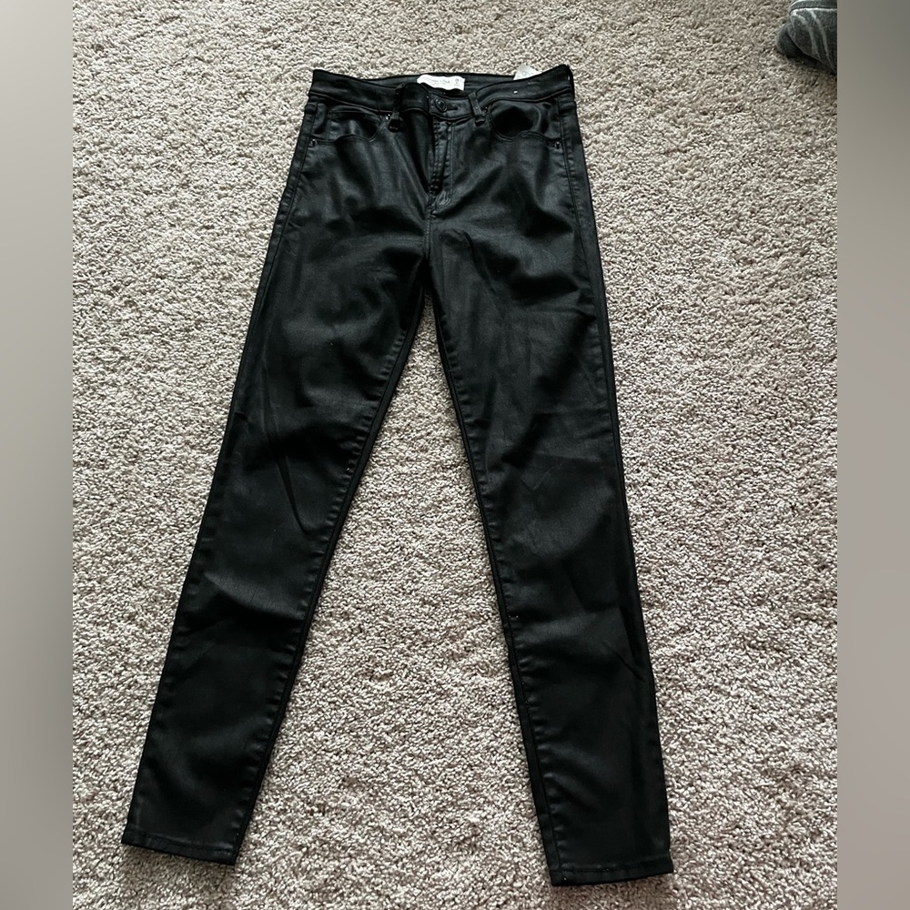 Coated jeans
